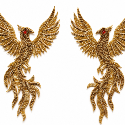 Golden Figure Patches