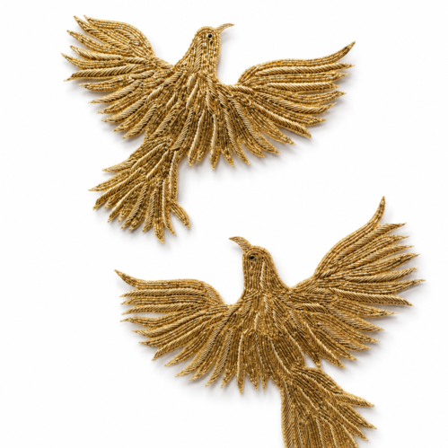 Golden Figure Patches