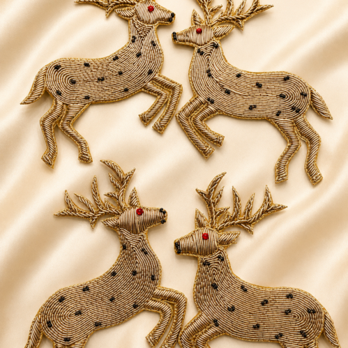 Golden Figure Patches