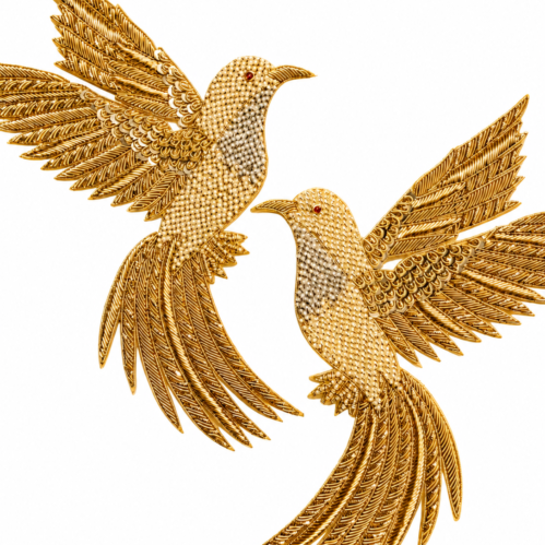 Golden Figure Patches