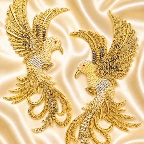 Golden Figure Patches