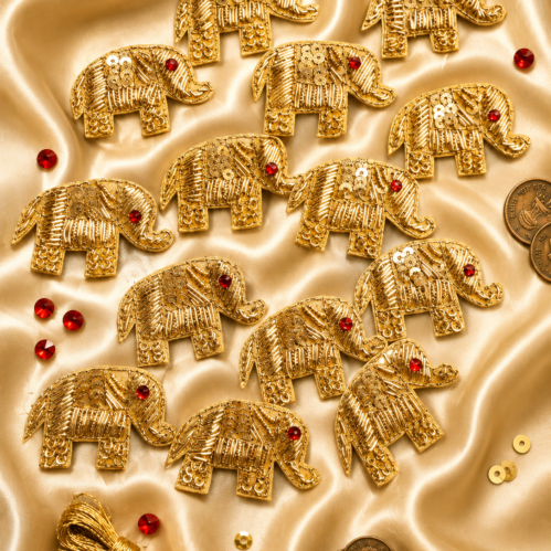 Golden Figure Patches