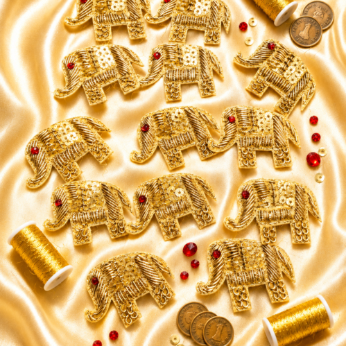 Golden Figure Patches