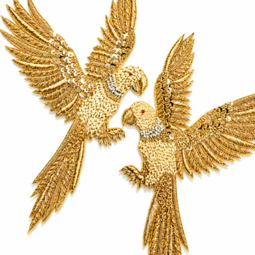 Golden Figure Patches